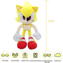 BESTZY Plush Toys, Plush Figure Soft Stuffed Doll Cartoon Cuddly Doll Figurine Plush Home Decoration Children's Soft Toys for Boys and Girls Birthday Gift(28cm)