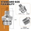 ZDRU 120-150 PSI Air Pressure Switch, 1/4"-18 NPT Male Thread