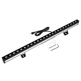 New Upgraded Dual-sided LED wall washer Lights, 24W+12W 5000K Daylight White Linear Light Bar, 120V Waterproof Wall Washing Lamp for Outdoor Building, Weddings, Advertising Boards, Commercial Lighting