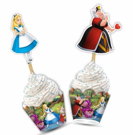 Seyal® Alice in Wondrland Cupcake wrapper