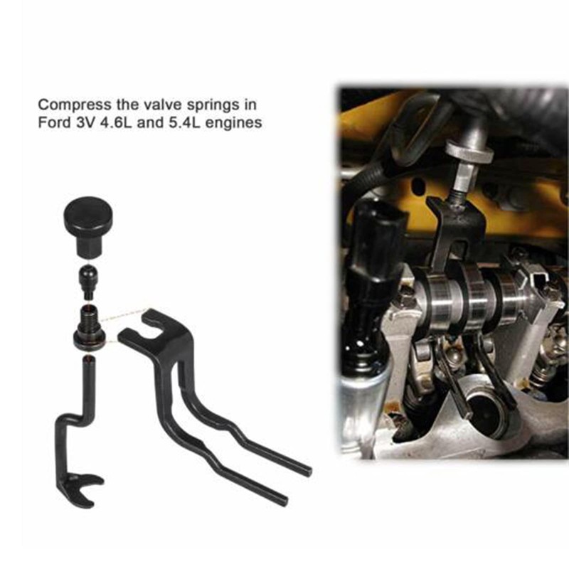 Valve Spring Compressor Tool For Ford 4.6L 5.4L 6.8L 3V