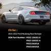Nrgedzam LED Side Marker Lights Rear White Bumper Fender Marker