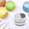 ODISTAR Desk Vacuum Cleaner with Wireless Charger, Mini Table dust