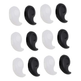 Operitacx 20 Pairs Anti-slip Earmuffs Eyeglass Grip Retainer Comfortable Silicon Ear Hooks for Glasses Ideal for Exercise Work
