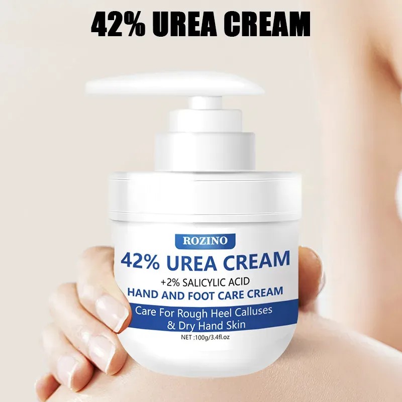 Crema Para Manos Y Pies Rozino, Exfoliante Con Ácido Salicíl