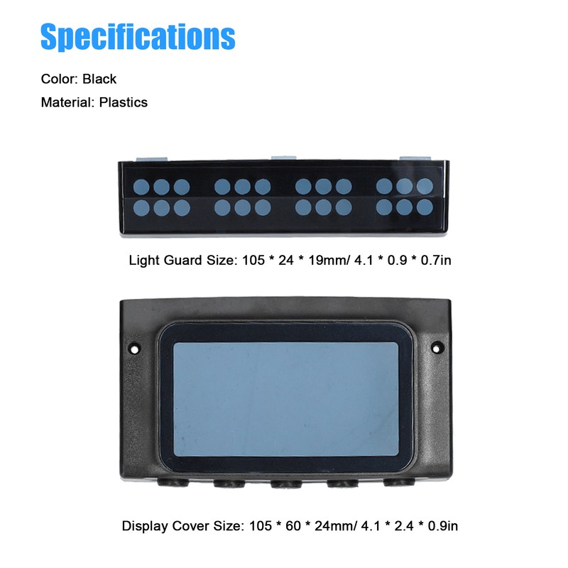 8 Inch Electric Scooter LCD Display Monitor Cover Light Protective
