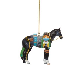 Enesco The Trail of Painted Ponies War Magic Hanging Ornament, 2.45 Inch, Multicolor