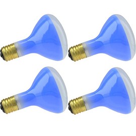Industrial Performance 100/300/R40-BLUE Neck 120V, 100/200/300 Watt, R40, Mogul Screw (E39D) Base Light Bulb (4 Bulbs)