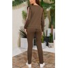 Akmipoem - Conjunto de 2 piezas para mujer, sudadera y