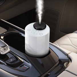 Waterless Diffuser,Plastic Housing Waterless Essential Oil Diffuser Battery Operated Lasts 48 H Car Diffuser