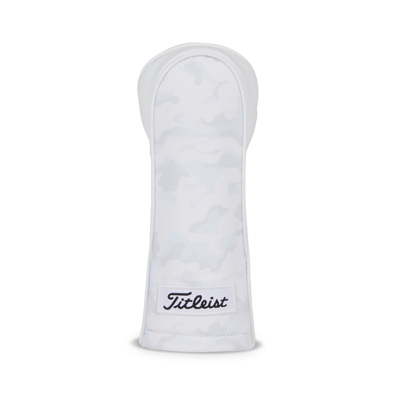 Titleist White Camo Leather Hybrid Headcover