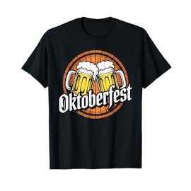 Funny Beer Mug Oktoberfest Bavarian German Party Men Women T-Shirt