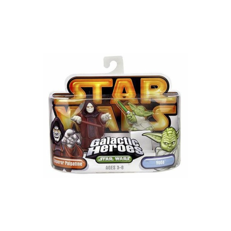 Emperor Palpatine And Yoda Galactic Heroes