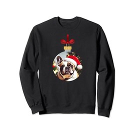 Christmas French Bulldog Ornament Sweatshirt