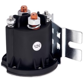 AWSZH 684-1251-212 Starter Solenoid Switch Relay Compatible with Trom-Betta 12 Volt 4 Terminal Current 150A Max 800A PowerSeal DC Contactor 684-1261-212 w/L-Bracket