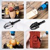 4Pcs Drill Chuck Adapter 1/4 Inch Hex, Drill Bit Adapter