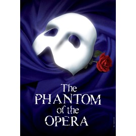 ELITEPRINT BEST UK MUSICAL THEATRE POSTERS THE PHANTOM OF THE OPERA On 250gsm PRINT MATERIAL ART CARD A4 Reproduction Poster
