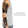 12 Sheets Half Large Temporary Tattoos Suitable for Adult Men