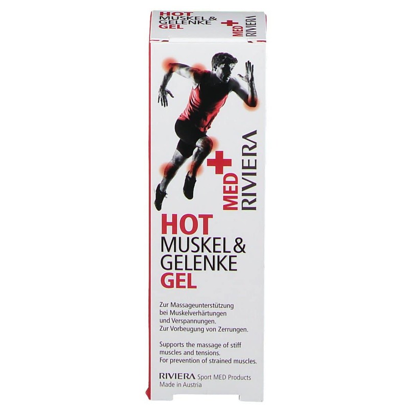 RIVIERA MED+ Hot Muscle & Joints Gel