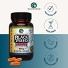 Amazing Herbs Premium Black Seed Oil Capsules - Gluten Free,
