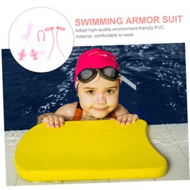 Anneome 4pcs Swimming Earplugs and Nose Clip Boy Girl and Adults Comfortable Lightweight Swimming Kit Prevents Water Entry Unisex Design and Stylish