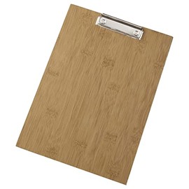 American Metalcraft BB12 Wood Clipboard Menu Holder, Bamboo