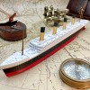 12” RMS Olympic Model, Titanic Toy, Unsinkable Titanic Gift, Titanic