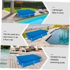BESPORTBLE Rainproof Pool Cover Foldable Tarp Protector for Inflatable Pools