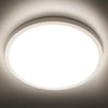 SunRider LED Flush Mount Ceiling Light Fixture, 4000K Neutral White,
