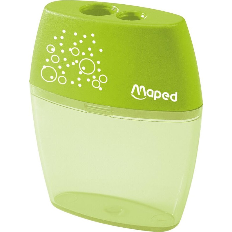 Maped - Set di 2 temperamatite shaker - 2 fori