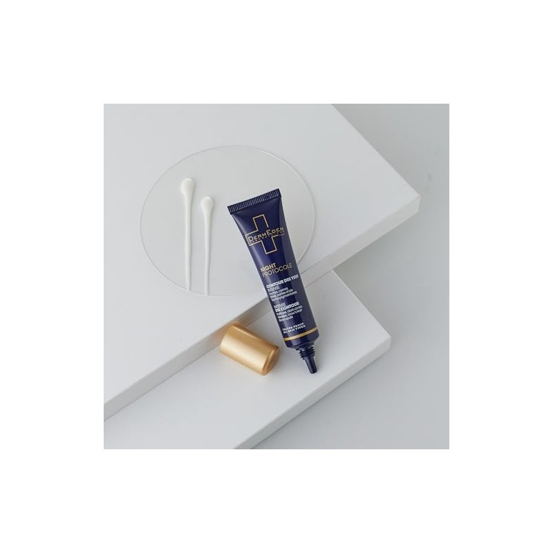 Dermeden - Crema intensa para contorno de ojos antienvejecimiento, 15