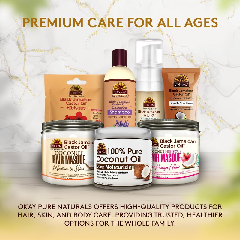 Okay Coconut Deep Moisturizing Shampoo Helps Replenish Moisture And Elasticity