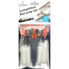 Fish Simple Competition Bait Prep Set, 4x250m Bait Elastic, Micro-Serrated