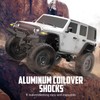 RACENT 1:24 4WD Off-Road RC Car with Metal Body and
