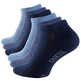 STARK SOUL Sport & Lifestyle Trainer Socks in Premium Quality Unisex for Men and Women 6 Pairs Sizes 35-50