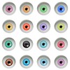GraceAngie 40PCS (20Pairs) 18mm Mixed Color Lucky Evil Eyes Animal