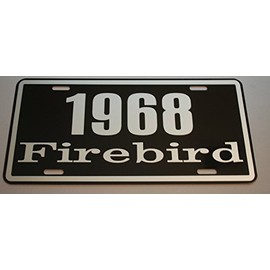 Metal License Plate 1968 68 Firebird Pontiac TAG 6 X 12 Trans AM HOT Rod Muscle CAR Classic Museum Collection Novelty Gift Sign BAR Garage Man CAVE Restaurant Wall Art