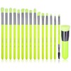 Docolor 15 Pcs Eyeshadow Brushes + Flat Top Kabuki Foundation