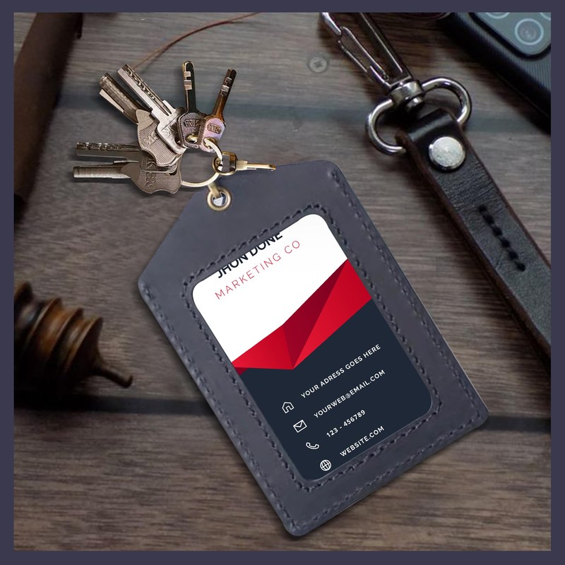Trizek - ID Badge Luggage Tag School and Working Card