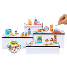 MGA's Miniverse Make It Mini Cafe Series 5 - Includes 1 Ball, 8 to Collect, Mini Collectibles, Blind Packaging, Resin Craft Game, Replica Food, Collectors & Children from 8 Years, Not Edible
