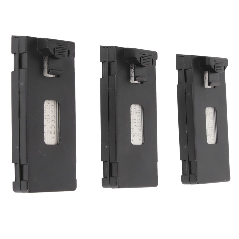 3PCS Drone Battery 2600MAH 3.7V Rechargeable Quadcopter Drone Lithium Battery