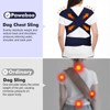 Pawaboo Pet Sling Carrier for Small Dogs and Cats, Hands