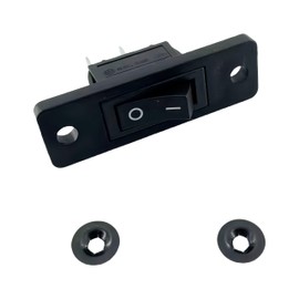 Fan Rocker Switch Fit for Whirlpool Jenn Air Cooktop,Stove,Range 2 Wires Replace 12200039