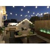 Brightech Ambience Pro Solar Powered Outdoor String Lights -27 ft