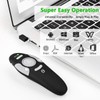 Presentation Clicker Remote Laser Pointer - Wireless USB Presenter -