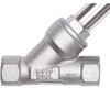 Pneumatic Angle Seat Valve, 304 Stainless Steel, Single-Acting with Spring