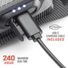 AMPEX Head Lamp - Comfortable, Waterproof Headlamp Rechargeable with Bright