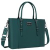 MOSISO Laptop Bag for Women, 17.3 inch Waterproof Vintage PU