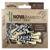 PrideSports 2-3/4" Nova Bamboo Tees Silver/White/Black Stripe