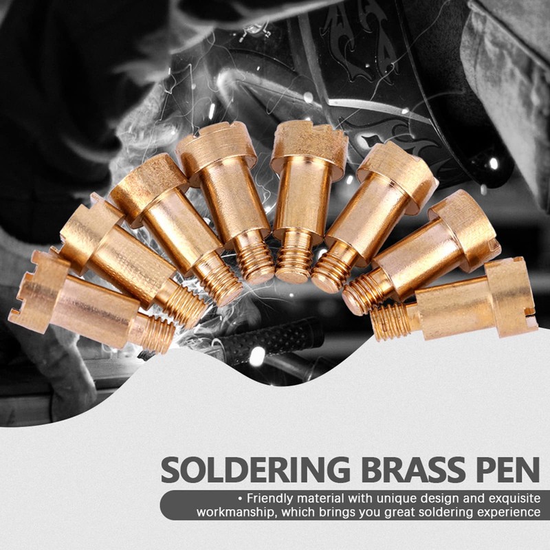 Pack of 23 Craft Wooden Pen Tips Stencil Soldering Pyrography